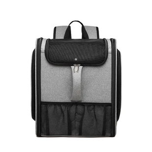 Сумка-рюкзак для домашних животных Voyager Pet LVT24013, серый