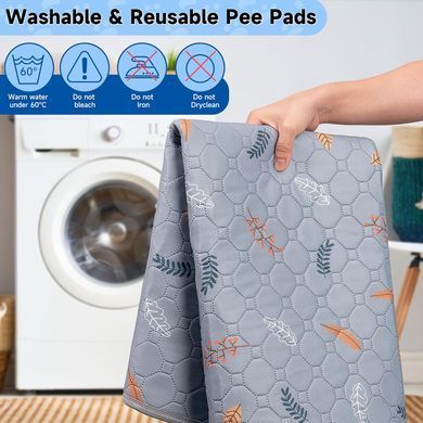 Многоразовая пеленка Derby Washable Reusable Dog Pee Pad PM001 Grey, 100х155 см