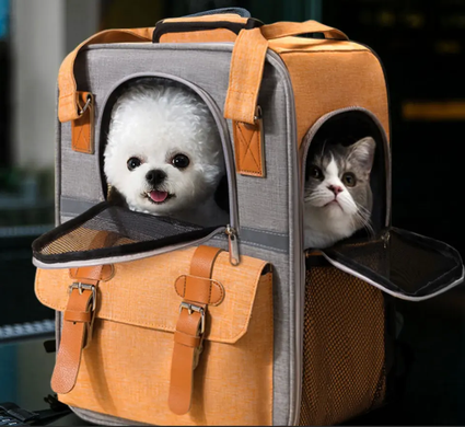 Переноска-рюкзак для собак і котів Vooyager Pet LVT23005, Зелений