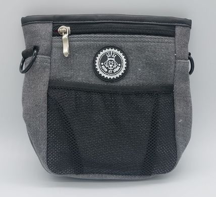 Сумка для лакомств собак Hund ist K&ouml;nig VBT2006 Grey, серый