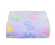 Плед для домашних животных Soft Flannel Fleece Dog Blanket Bone, Фиолетовый, 50х75 см