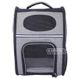 Рюкзак для домашніх тварин SENFUL 2-in-1 Deluxe Pet Backpack, Темно-сірий, 30х22х42 см