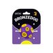 Іграшка для собак BronzeDog Jumble Airball 5 см фіолетово-жовтий