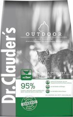 Dr.Clauder's High Premium Outdoor. Сухий корм для дорослих котів, які часто бувають на вулиці, 400 г, Упаковка виробника