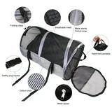Автомобильная переноска для собак и кошек Люпосанчик BS-PC-004 Grey, 123х58х58 см