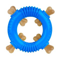 Іграшка для Собак Bronzedog SMART Мотиваційна Ринг 16 х 3 см, Синий, Large