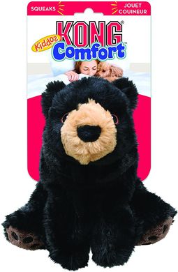 Плюшевая игрушка для собак KONG Comfort Kiddos Bear со съемной пищалкой для маленьких собак, Small
