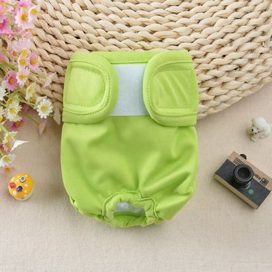 Багаторазовий підгузок для сук Derby KS001 Green, XL, 60-70 см