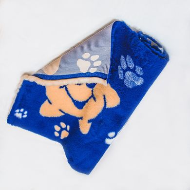 Коврик для собак VetBed "Звездочки", Синий, 160х100 см