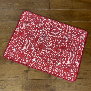 Багаторазова пелюшка для собак Red Abstraction (від виробника ТМ EZWhelp), 40х60 см