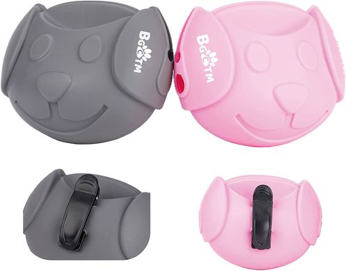 Силиконовая сумка для лакомств BGCTM Fanny Pack, Розовый