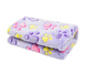 Плед для домашних животных Soft Flannel Fleece Dog Blanket Paw, Фиолетовый, 50х75 см