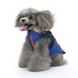 Зимовий жилет для собак з капюшоном та хутром Derby Blue/Orange, 24 см, 34 см, 24 см, S