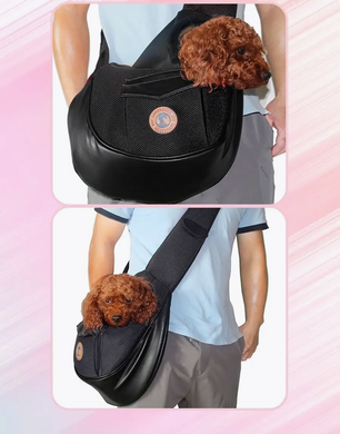 Сумка-переноска для кошек и собак мелких пород Voyager Pet VB18013 Black, Чорний