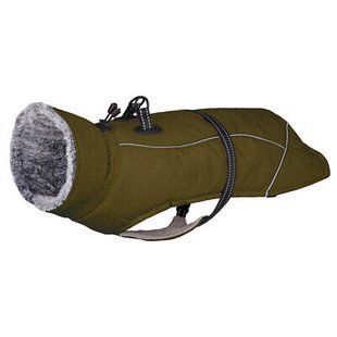 Зимнее пальто с флисовым воротником Derby Army Green, 40 см, 50-55 см, 47-52 см, XL