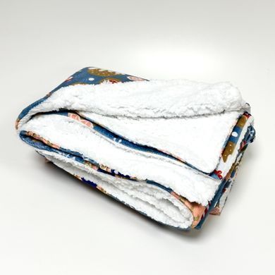 Ковдра для тварин Derby Sherpa Blanket, Синий, 70х100 см