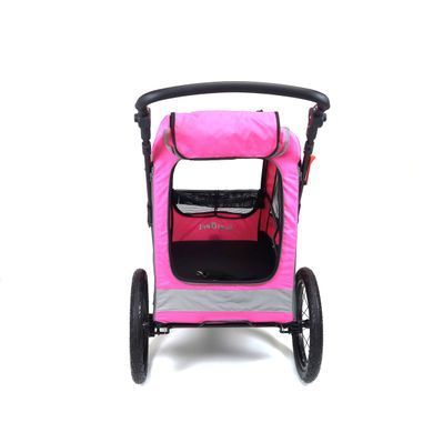 Коляска для домашних животных (до 35 кг) Bestopet (Люпосанчик) BS-RL-02 Pink со съемным столиком для груминга