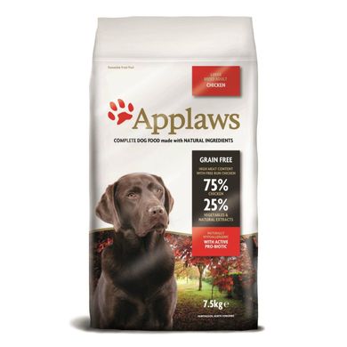 Applaws Adult Large Breed Chicken, 7,5 кг