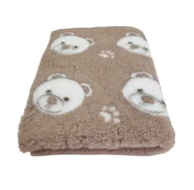 Коврик для собак Vetbed Mink Teddy Bear Pattern, 80х100 см