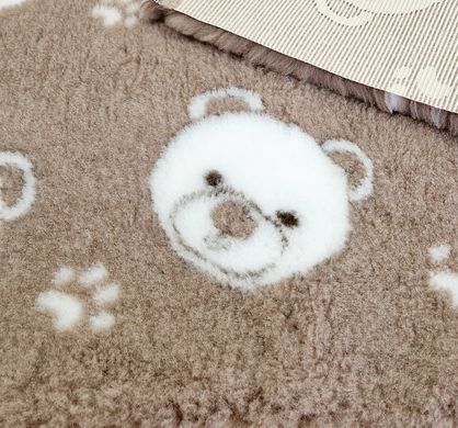 Коврик для собак Vetbed Mink Teddy Bear Pattern, 80х100 см