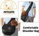 Сумка-переноска для кошек и собак мелких пород Voyager Pet VB18013 Black, Чорний