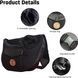 Сумка-переноска для кошек и собак мелких пород Voyager Pet VB18013 Black, Чорний