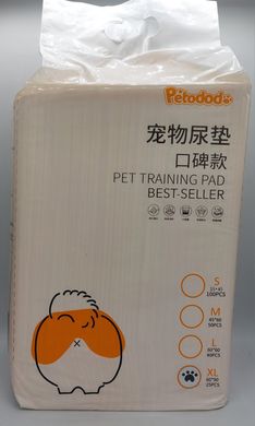 Супер абсорбуючі одноразові пелюшки для собак Petodod 60х90 см, 60х90 см, 1 шт.
