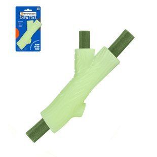 Светонакопительная ветка для собак Bronzedog GLOW 7 х 13 см, Medium