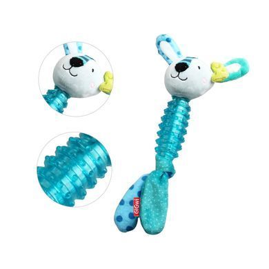 Игрушка для Собак Gigwi Suppa Puppa Кролик с Пищалкой 16 см