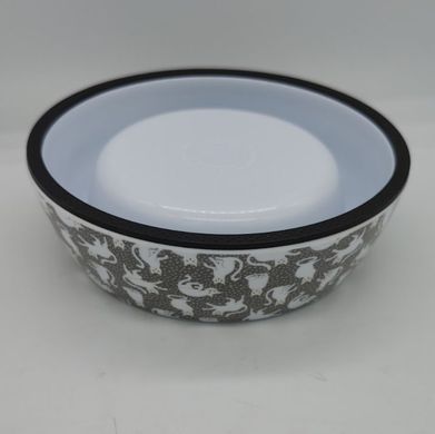 Меламінова миска для котів Derby AH002 Cats, S, 200 мл, 11.5x14x4.5 см