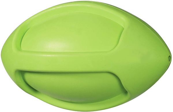 Футбольний м'яч для собак JW Pet iSqueak Funble, Зелений, Large