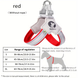 Шлея для собак Derby Duomm Pet harness FH106, Червоний