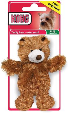 Мягкая игрушка для собак KONG Teddy Bear, X-Small