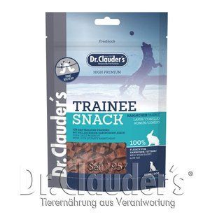 Лакомство для собак Dr.Clauder`s Trainee Snack Rabbit с кроликом, кролик, 80 г