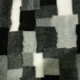 Коврик Jackson Textiles Patchwork серый, 80х100 см