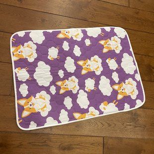 Багаторазова пелюшка для дітей Pelushka Lila Corgi, 40х50 см