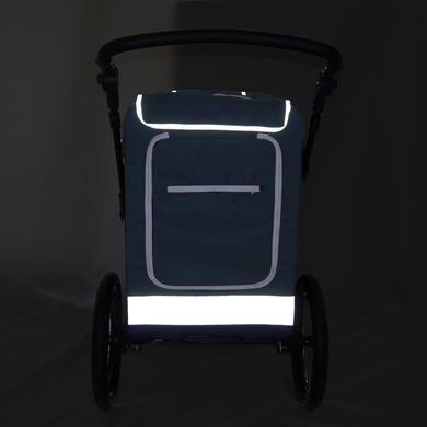 Коляска для домашних животных (до 35 кг) Bestopet (Люпосанчик) BS-RL-02 Light Blue со съемным столиком для груминга