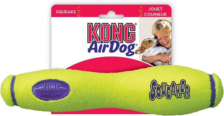 Палочка с пищалкой для апорта Kong Air Squeaker Stick, Medium