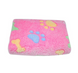 Плед для домашних животных Soft Flannel Fleece Dog Blanket Bone, Розовый, 50х75 см