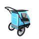 Коляска для домашних животных (до 35 кг) Bestopet (Люпосанчик) BS-RL-02 Light Blue со съемным столиком для груминга