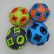 Великий двоколірний м'яч, що світиться Bonny four-corner flash ball, Блакитний
