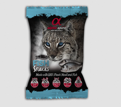 Напіввологі ласощі Alpha Spirit Cat Snacks (риба), риба, 50 г
