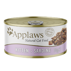 Консерви для кошенят Applaws Kitten Sardine in Broth з сардиною, 70 г