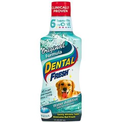 Жидкость от зубного налета и запаха из пасти собак и кошек SynergyLabs Dental Fresh, 237 мл