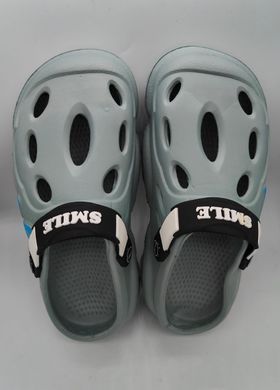 Чоловічі сабо Salt Grey & blue OK, 43, 25,5 см