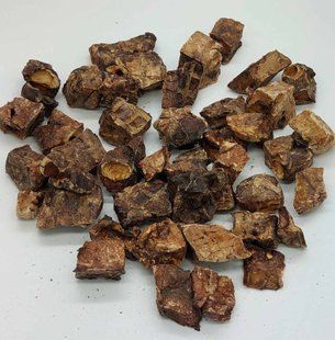 Кубики из говяжьего легкого для поощрения и дрессировки собак крупных пород, говядина, 100 г