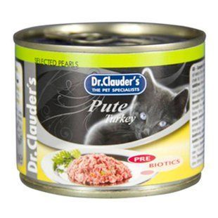 Консерви для котів Dr.Clauder's Selected Pearls Turkey з індичкою, 200 г