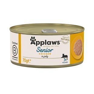 Консервированный корм для пожилых кошек Applaws Senior Chicken in Jelly с курицей в желе, 70 г