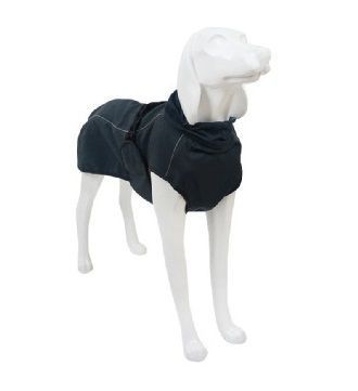 Светоотражающее теплое пальто для собак Derby DJ64 Grey, 41 см, 64-72 см, 51 см, S