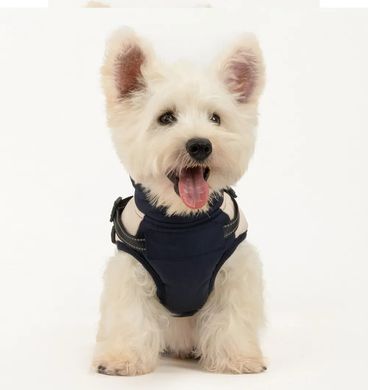 Зимова куртка для собак V.PET.B.R. Luxury Dog Jacket C519 Black&Cream, 38,5 см, 59 см, 37 см, 2XL